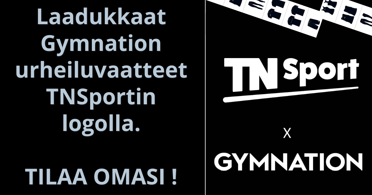 Osta laadukkaat urheiluvaatteet Gymnationilta ja voita kisakahvakuula!