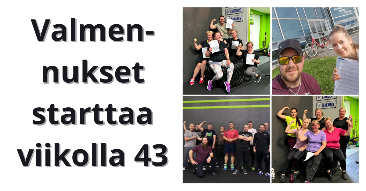 Rähkis ja Dudes valmennukset starttaa taas viikolla 43