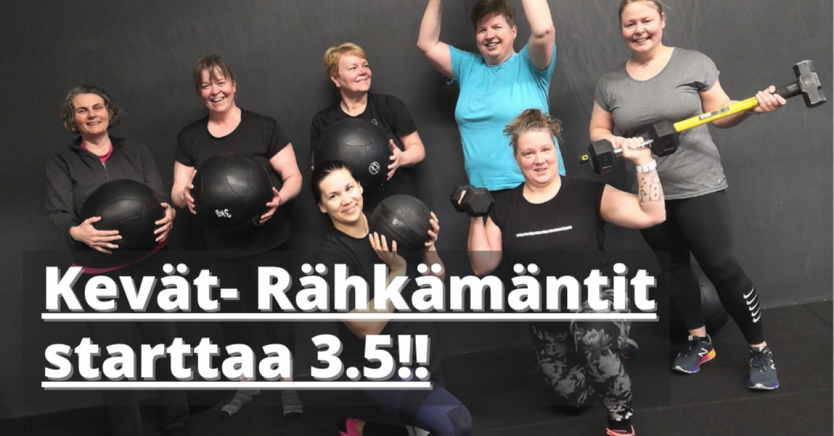 Kevät rähkis starttaa 3.5.