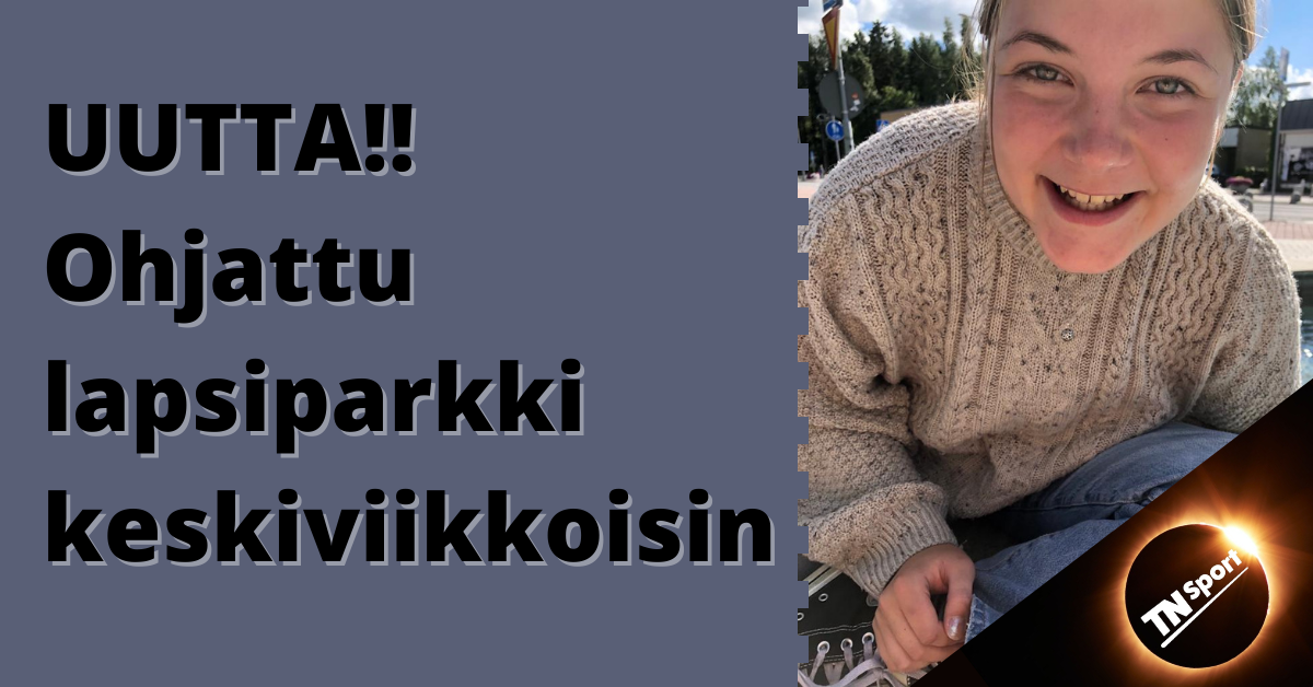 Uudesta Sporttikeskuksesta löytyy nyt myös lapsiparkki.