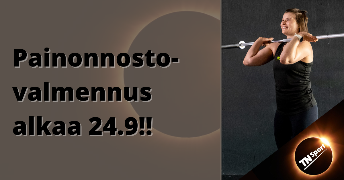 Painonnostovalmennus 3kk